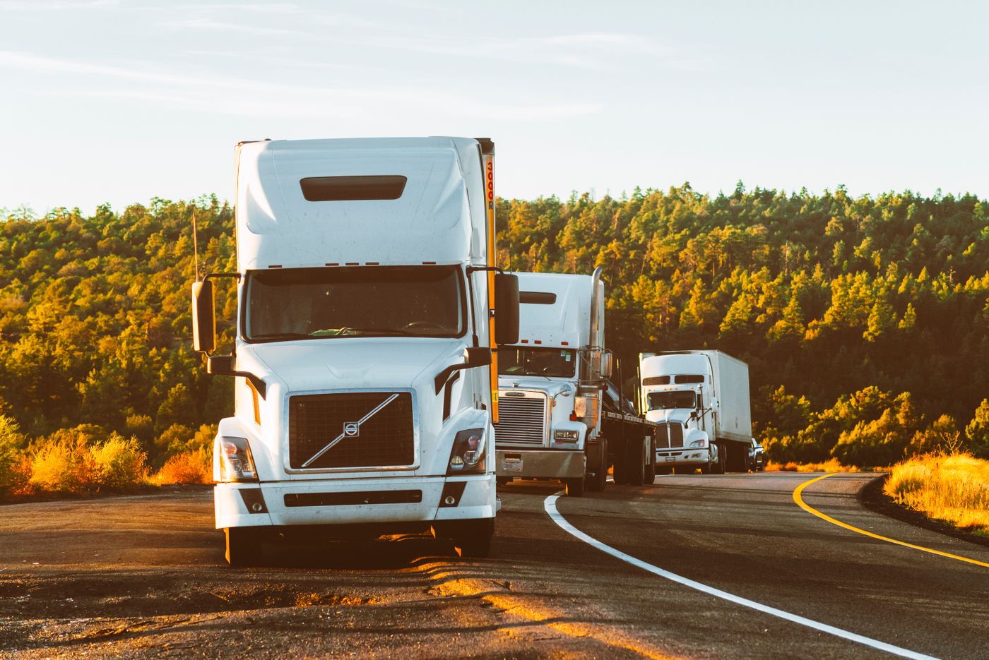 Camion de transport de marchandises